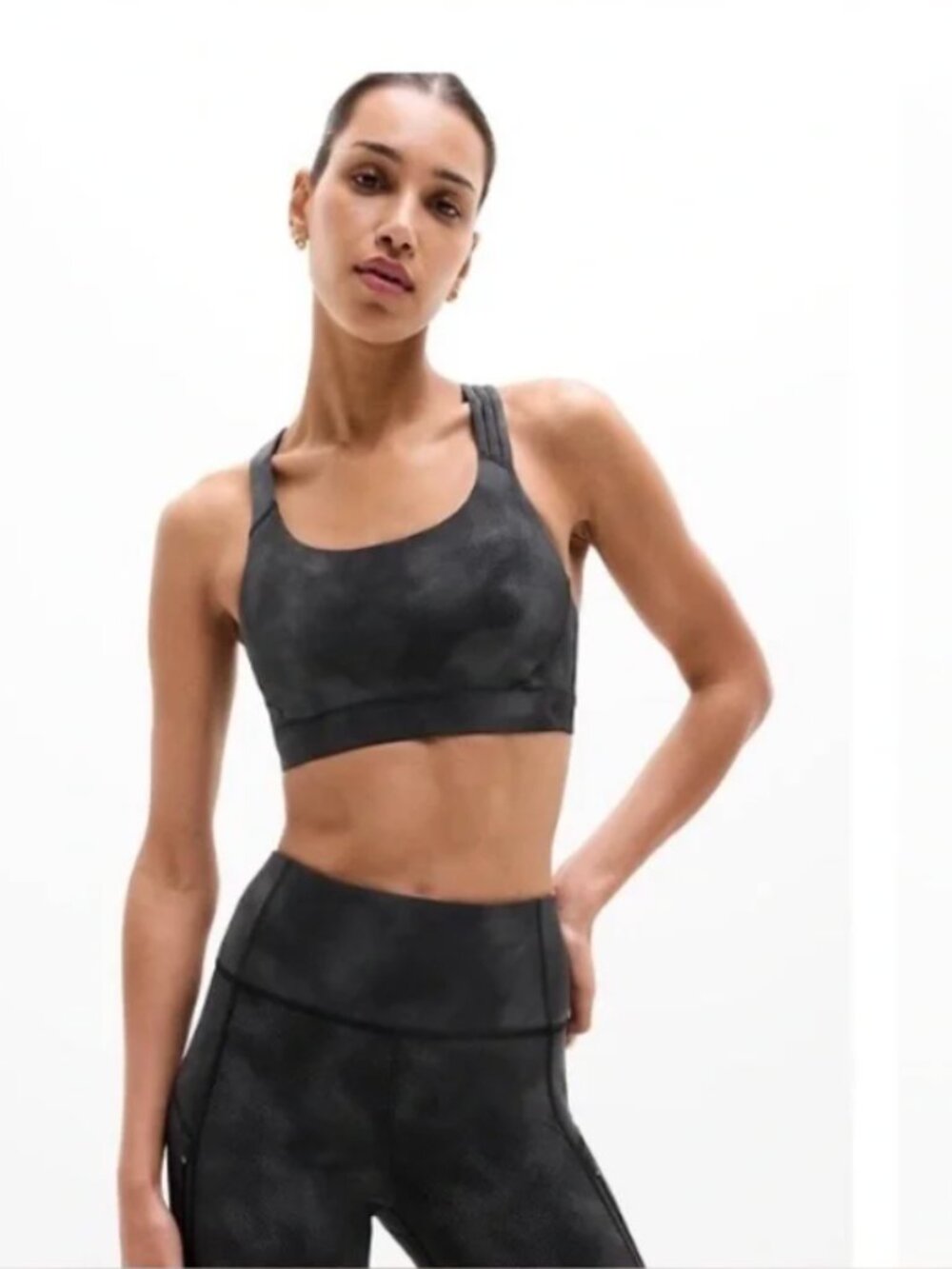 Athleta Train Free Reflective Bra D-DD